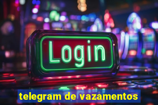telegram de vazamentos
